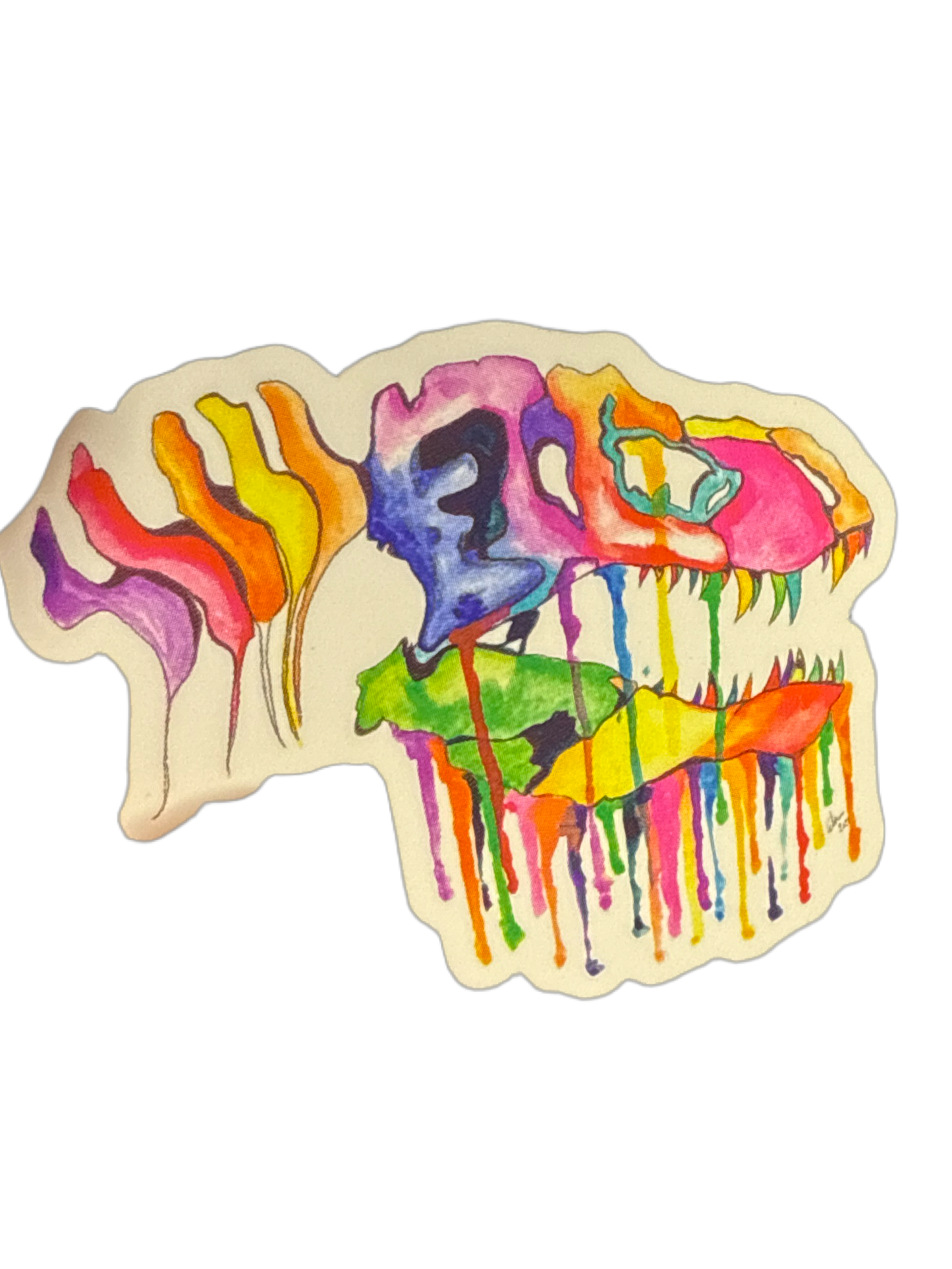 Montana T-Rex Big Mike inspired sticker
