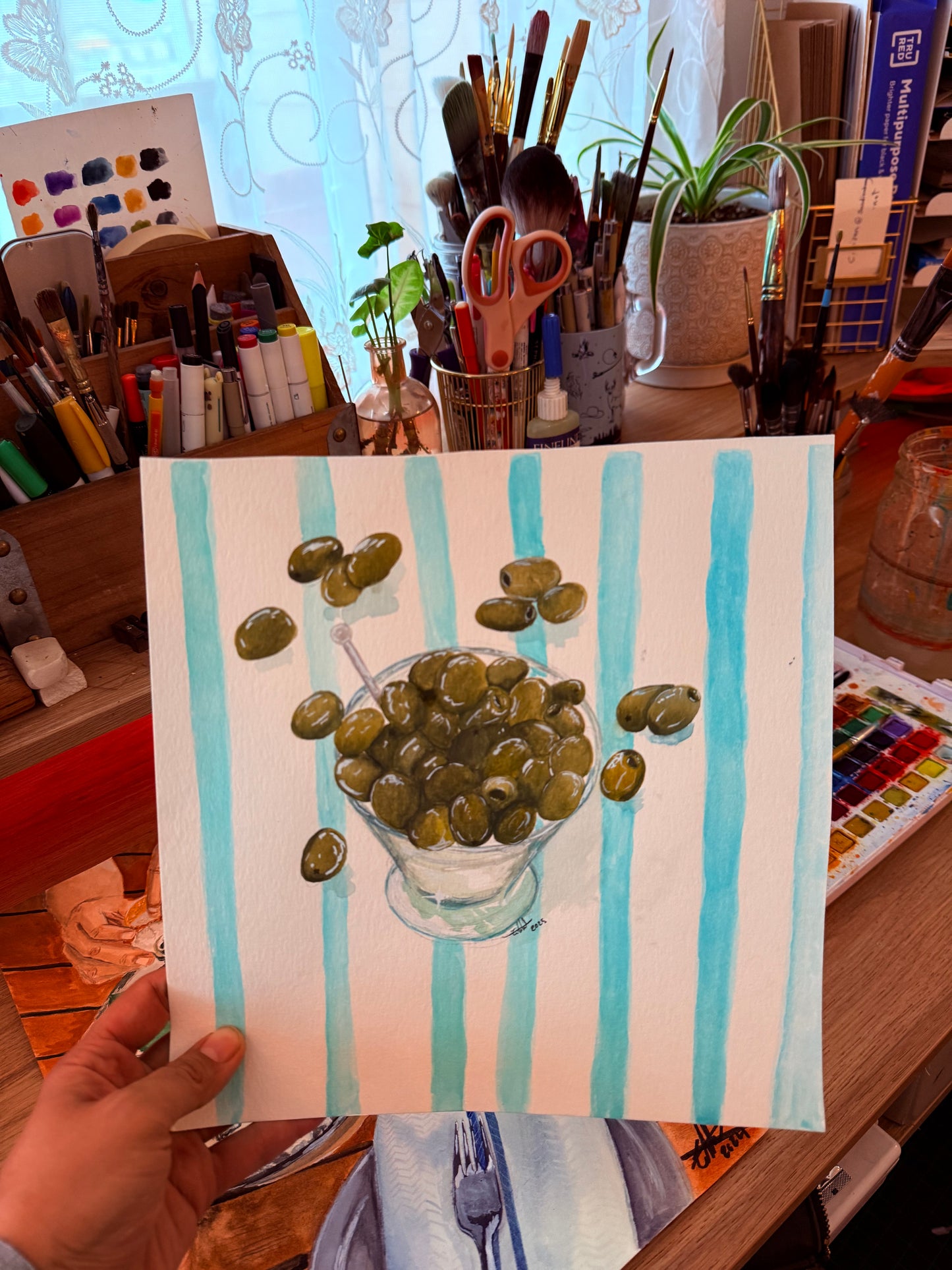 “Dirty, With Extra Olives” (Fine Art Print)