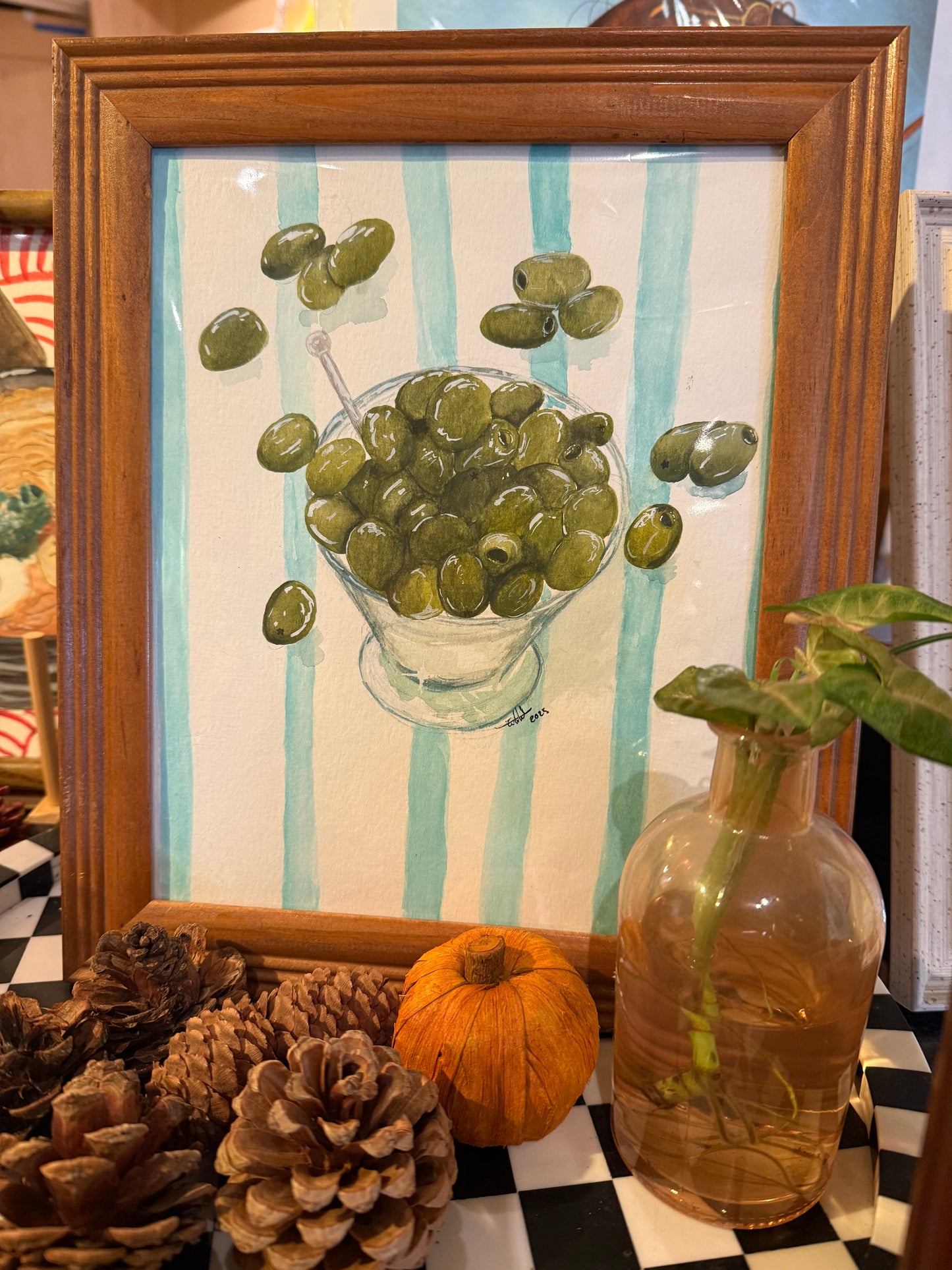 “Dirty, With Extra Olives” (Fine Art Print)