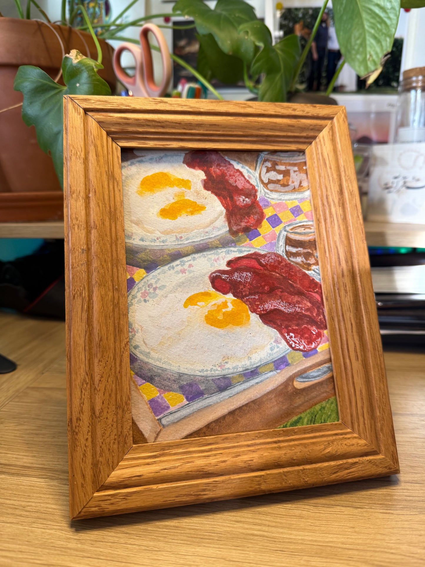 Breakfast in The Garden (Fine Art Prints)