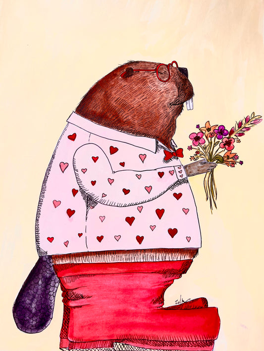 “Love is in the air” (a Bernard Series) Fine Art Print