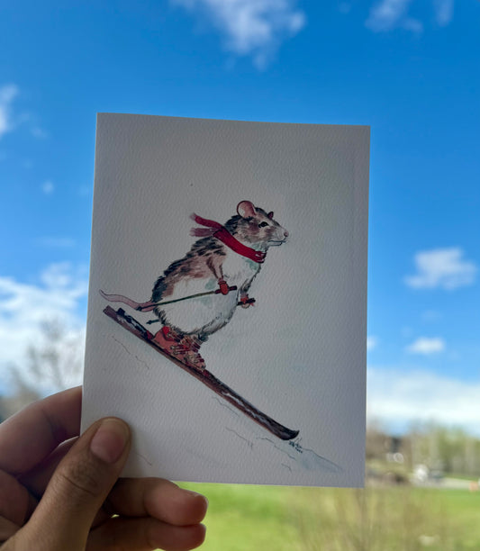 “Park Rat” Greeting Card