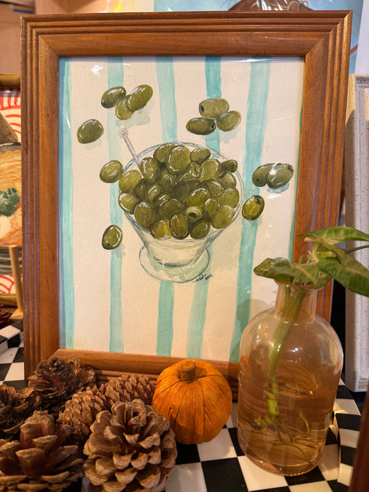 “Dirty, With Extra Olives” (Fine Art Print)